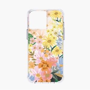 📱 Rifle Paper Company iPhone 13 Pro Max Case - Clear Marguerite